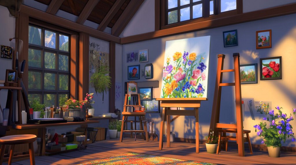 Artist Studio Kit The Sims4