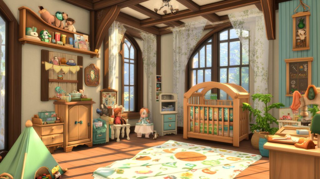 Sims 4 Storybook Nursery Kit