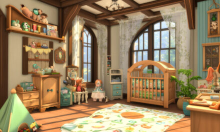 Sims 4 Storybook Nursery Kit: A Collaboration with Sixam CC