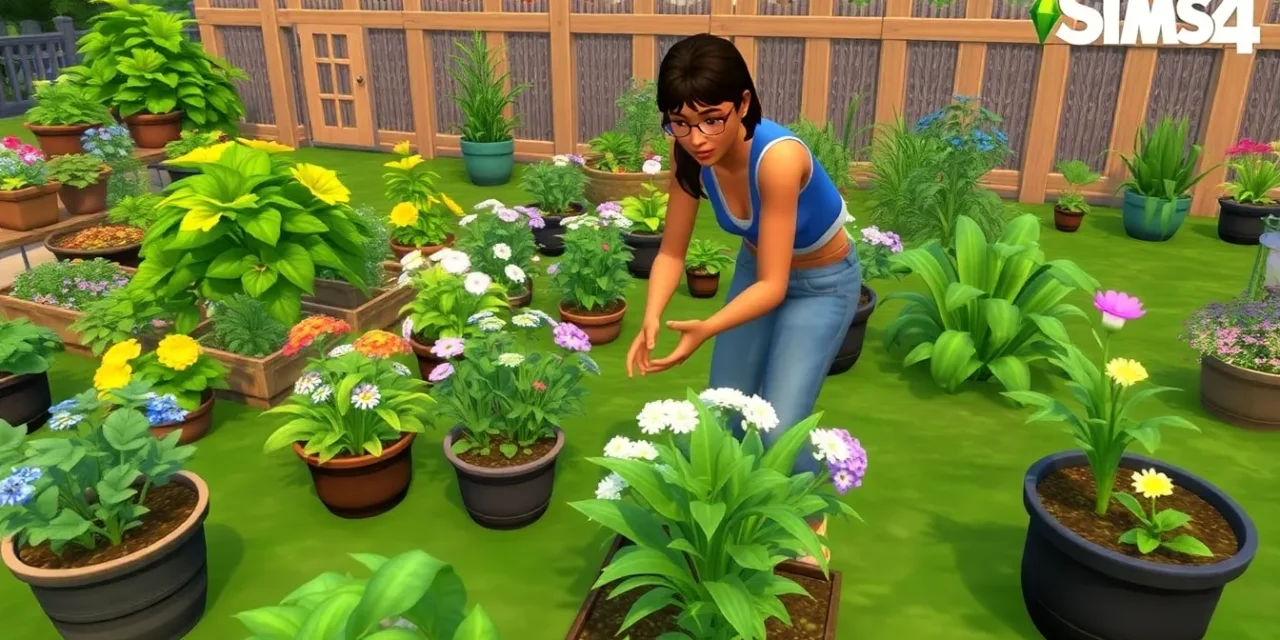 Sims 4 Gardening Skill Cheat to Instantly Max Out Your Sim’s Green Thumb