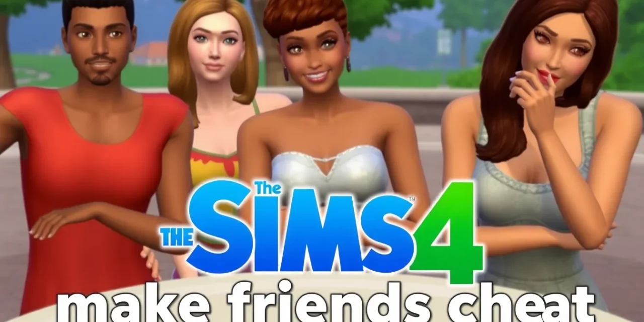 Sims 4 Make Friends Cheat: How to Instantly Build Relationships
