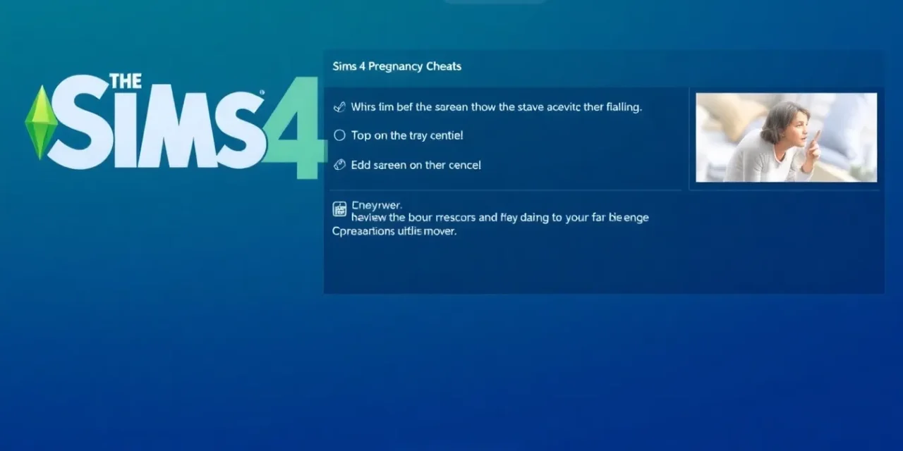 Master Sims 4 Pregnancy Cheats: Speed Up, Control Gender, and Force Multiple Births