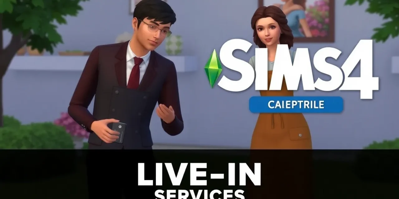 Sims 4 Live In Services Mod: Guide to Hiring Nannies, Maids, and Gardeners
