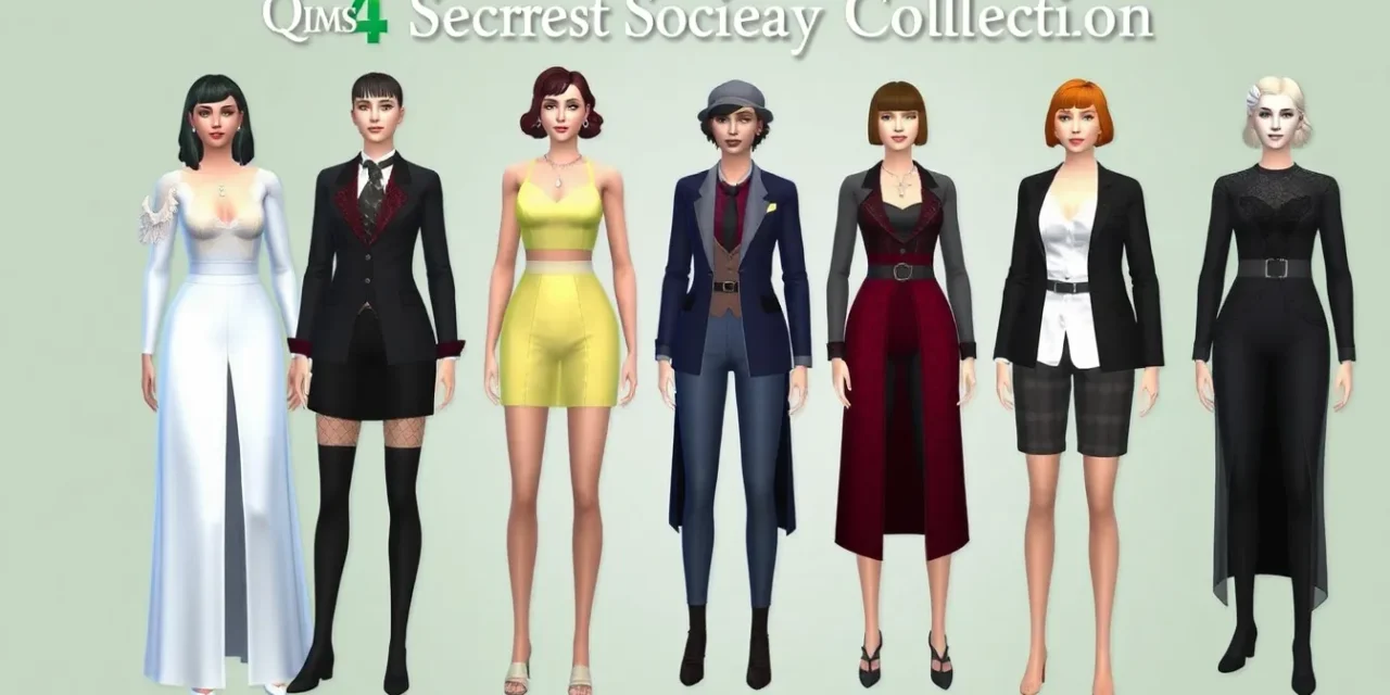 Sims 4 QICC – Secret Society Collection Mod: Enhance Your Gameplay with Must-Have Custom Content