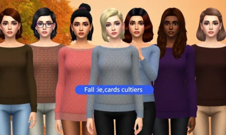 Sims 4 QICC Sweater Weather Collection Mod: Elevate Your Fall Fashion in CAS