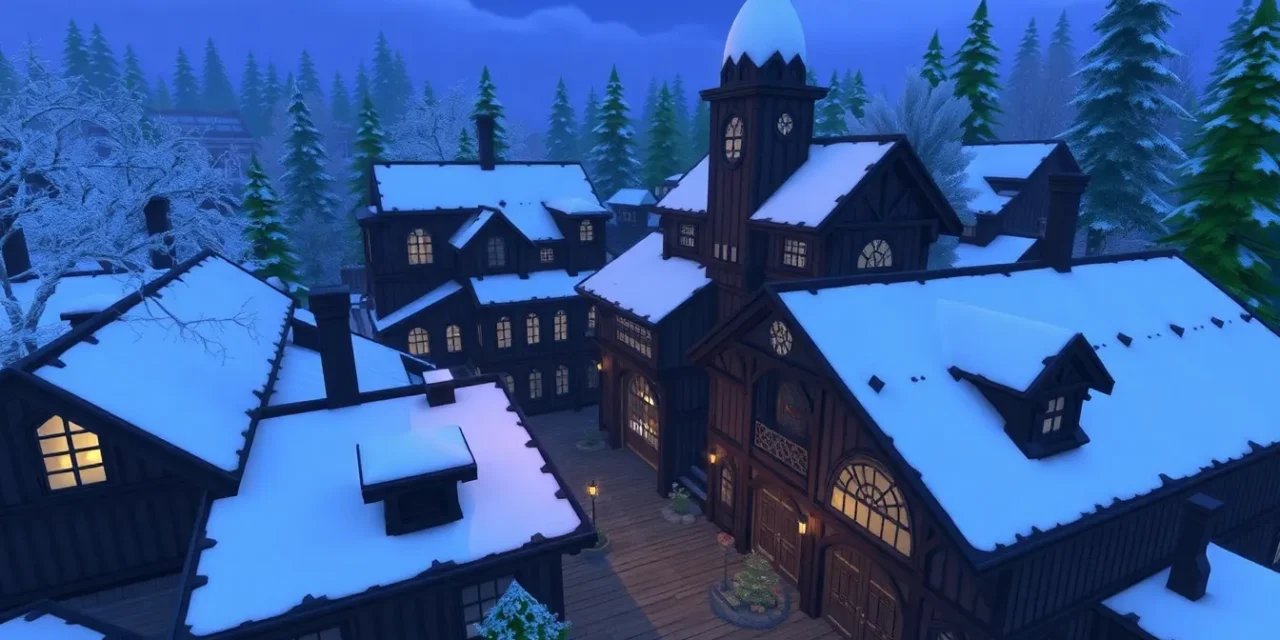 Sims 4 Ravenwood Snow Mod: Transform Your World into a Stunning Winter Wonderland