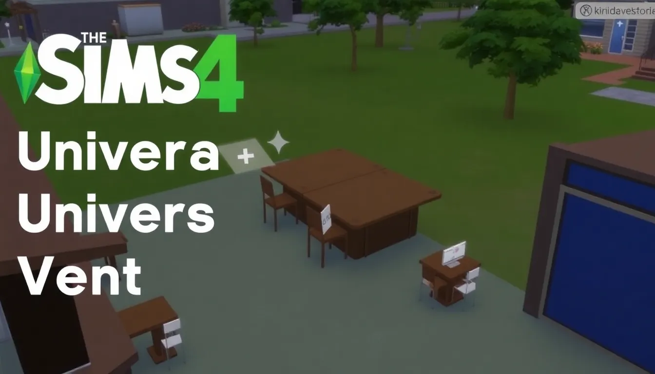Sims 4 Universal Venue List Mod ⇒ Enhance & Customize Gameplay