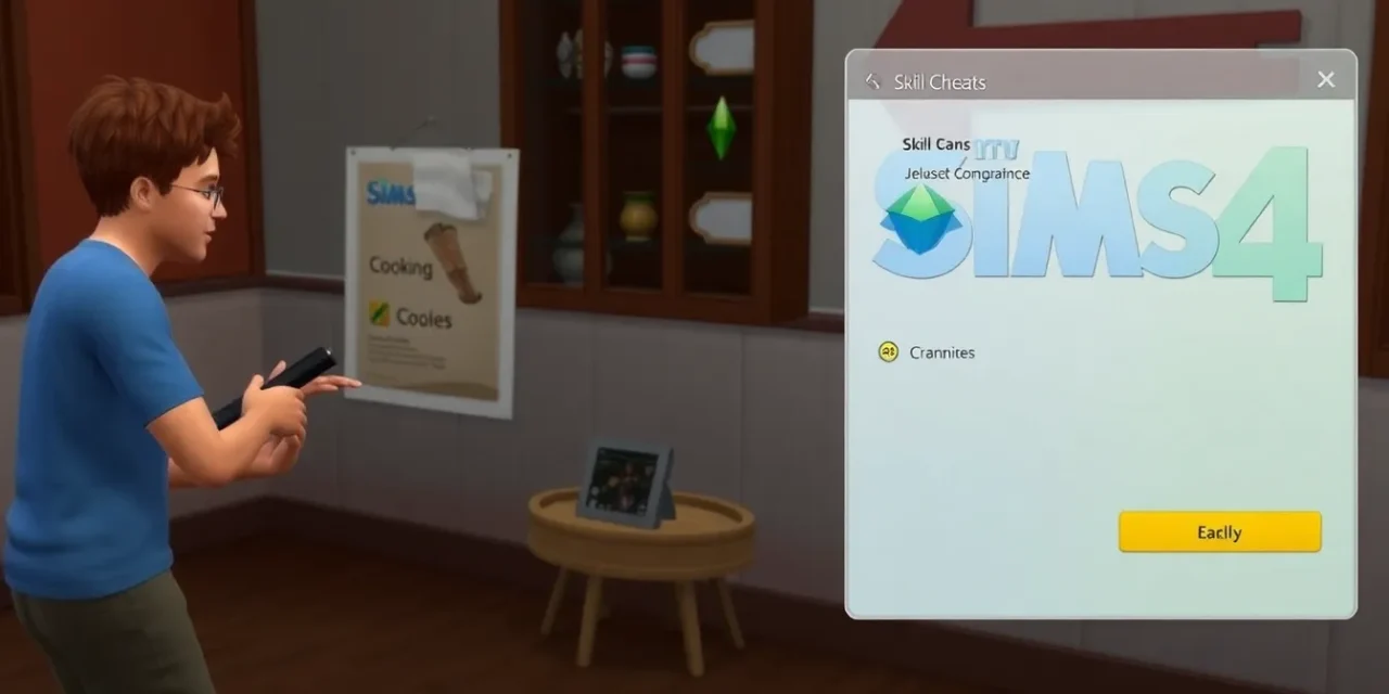 Master Skill Cheats in Sims 4: Instantly Level Up Your Sim’s Abilities