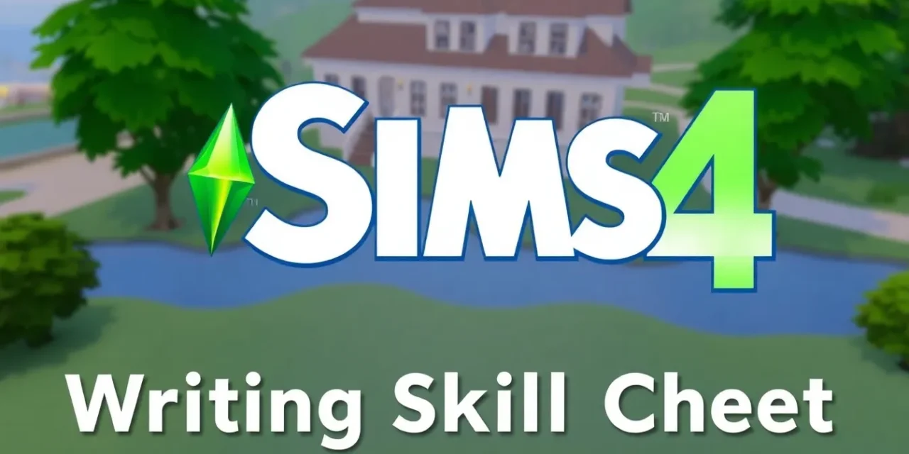 Max Out Sims 4 Writing Skill Instantly with This Simple Cheat