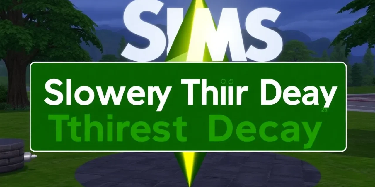 Sims 4 Vampires Slower Thirst Decay Mod: How to Install & Enhance Gameplay