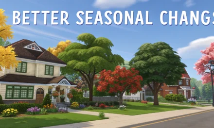 Sims 4 Better Seasonal Changes Mod: Enhance Realism with Dynamic Seasons and Weather Effects