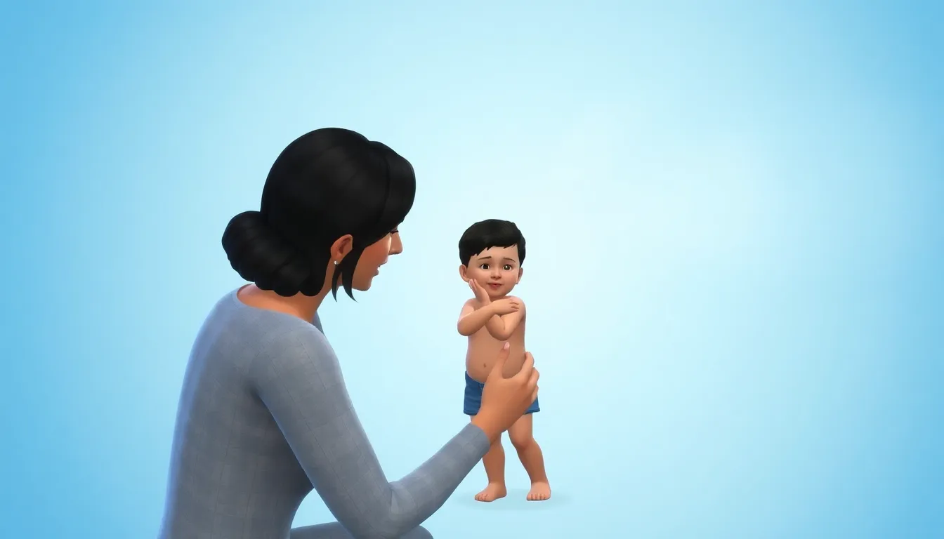sims 4 child acting mod