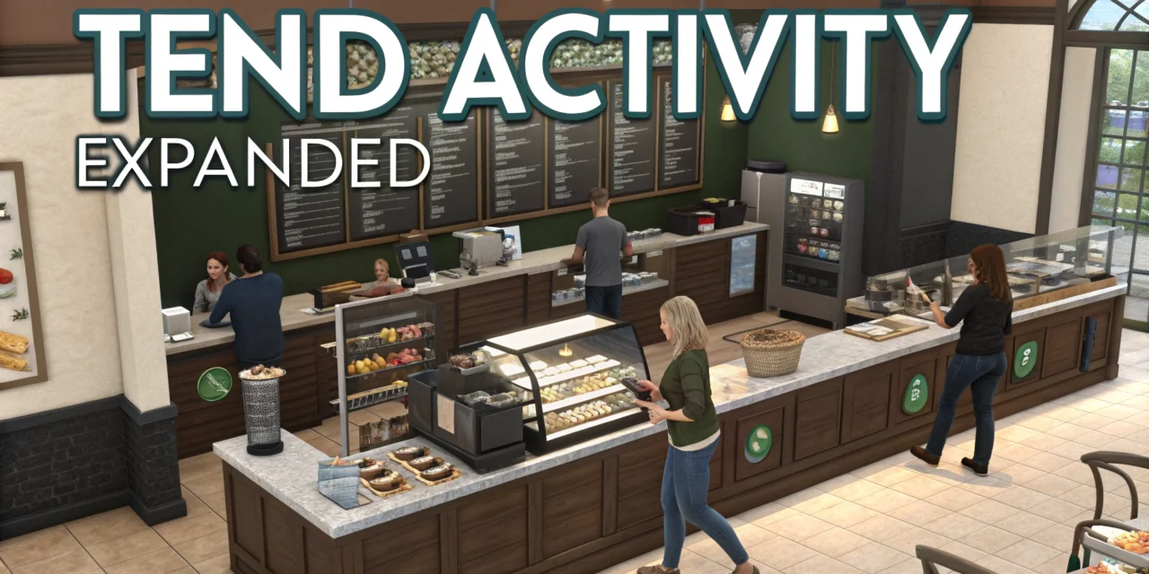 Sims 4 Tend Activity Expanded Mod Guide: Boost Business Automation and Sim Autonomy