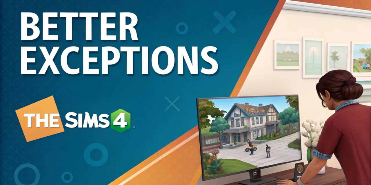 Sims 4 Better Exceptions Mod: The Ultimate Tool to Fix Game Errors and Mod Conflicts