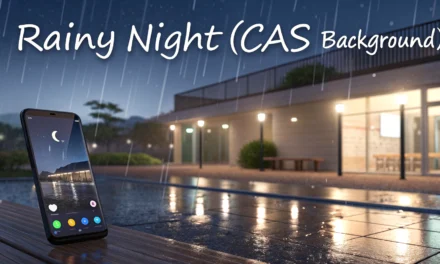 Sims 4 Rainy Night CAS Background Mod: Transform Your Create-a-Sim Experience with Animated Rain