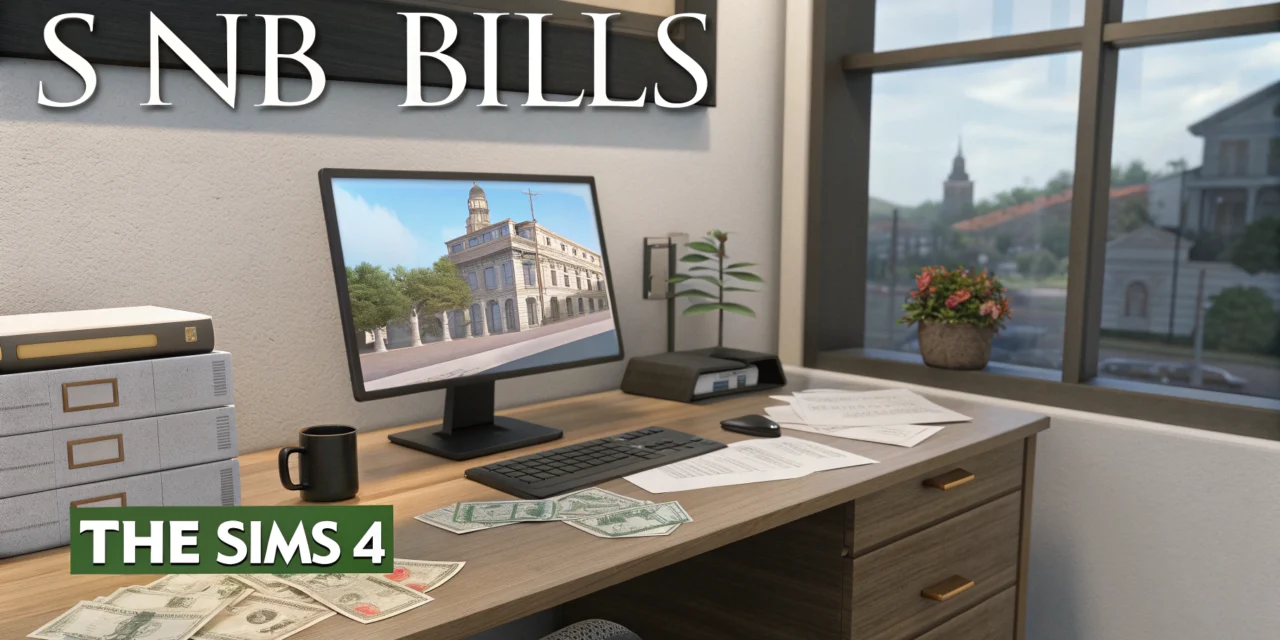 Sims 4 SNB – Bills Mod: Realistic Utilities, Property Taxes, and Expense Management Explained