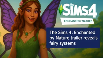 Sims 4 Brings Fairy Gameplay Magic in Enchanted by Nature - Patches & Updates - Sims4Life