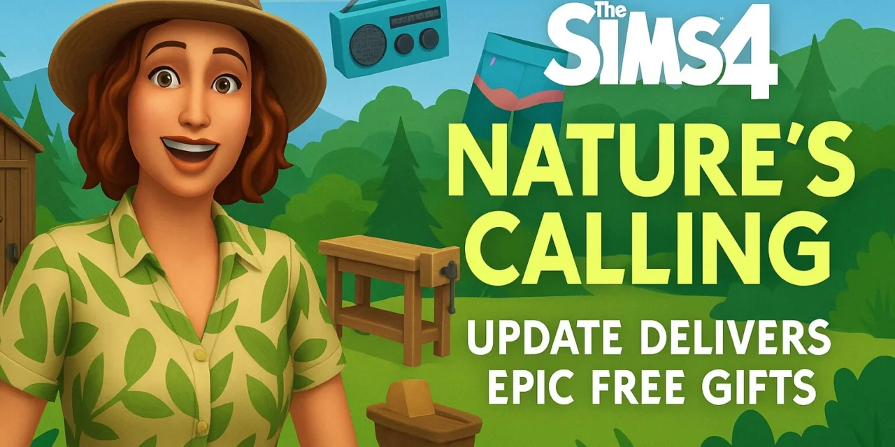 Sims 4 Natures Calling update delivers epic free gifts