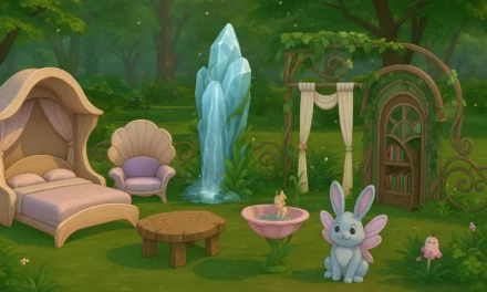 Sims 4 adds magical build items in Enchanted by Nature