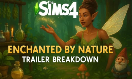 Sims 4 enchanted by nature fairy surprise