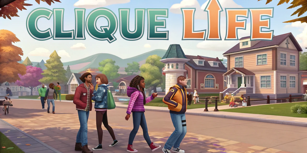 Sims 4 Clique Life Mod: Transform Teen Social Life with Cliques, Interactions, and CliqueBook App