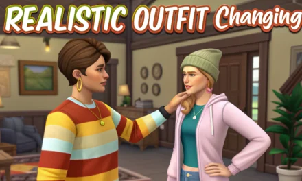 Sims 4 Realistic Outfit Changing Mod: Enhance Immersion with More Authentic Wardrobe Gameplay
