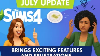 Sims 4 July Update Brings Exciting Features and Frustrations - Patches & Updates - Sims4Life Sims 4 July Update Brings Exciting Features and Frustrations - Patches & Updates - Sims4Life