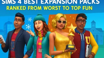 Sims 4 best expansion packs ranked from worst to top fun - The Sims 4 - Sims4Life