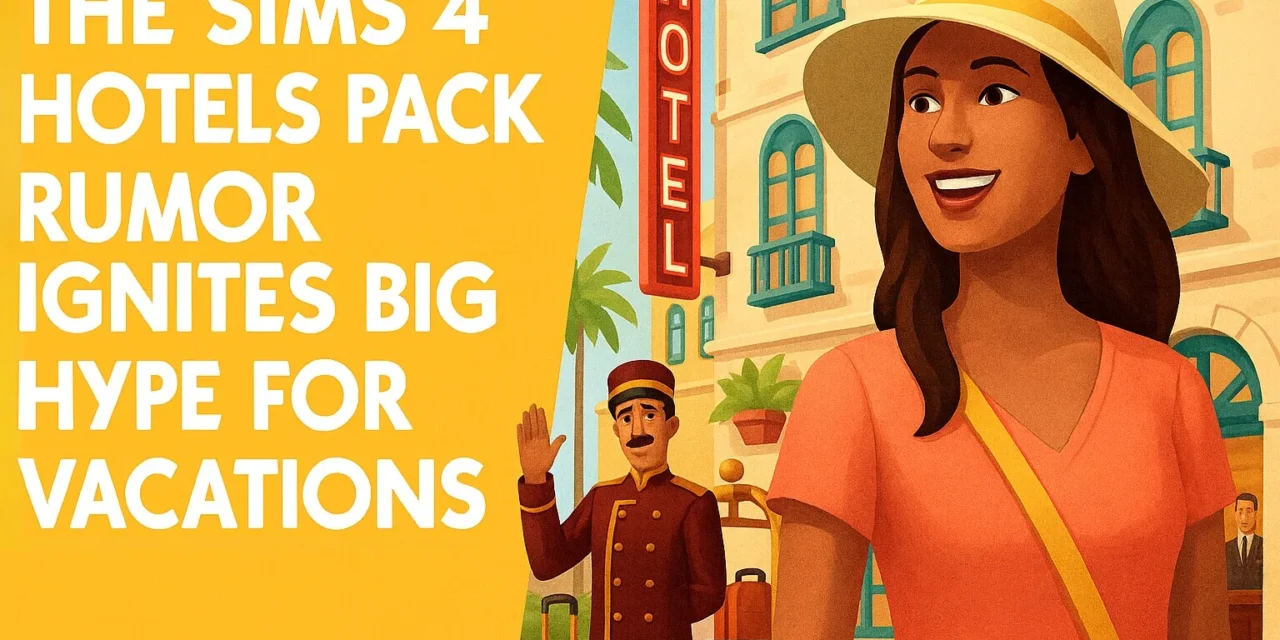 Sims 4 Hotels Pack Rumor Ignites Big Hype For Vacations Sims 4 Hotels Pack Rumor Ignites Big Hype For Vacations