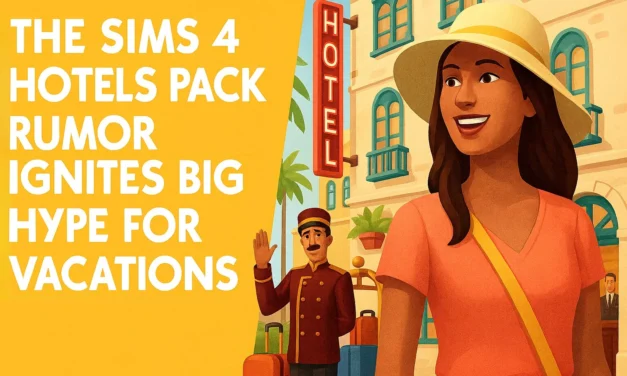 Sims 4 Hotels Pack Rumor Ignites Big Hype For Vacations