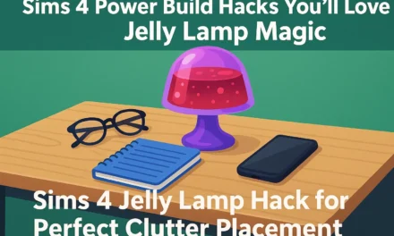 Sims 4 Power Build Hacks You’ll Love – Jelly Lamp Magic