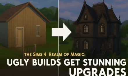 Sims 4 Realm of Magic – Ugly builds get stunning upgrades