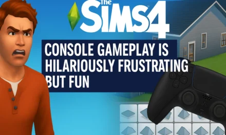 Sims 4 console gameplay is hilariously frustrating but fun