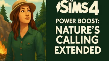 Sims 4 power boost - Nature’s Calling certified extended - The Sims 4 - Sims4Life