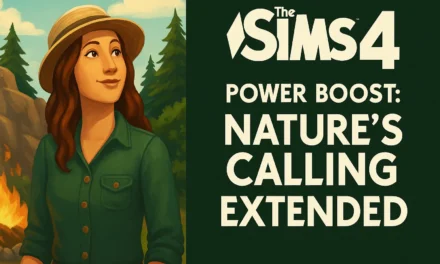 Sims 4 power boost –  Nature’s Calling certified extended