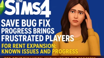 Sims 4 save bug fix progress brings hope to frustrated players - Patches & Updates - Sims4Life Sims 4 save bug fix progress brings hope to frustrated players - Patches & Updates - Sims4Life