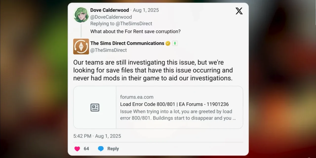 Ailment Toggle Coming to Sims 4 – But the Bug List Keeps Growing Ailment Toggle Coming to Sims 4 – But the Bug List Keeps Growing