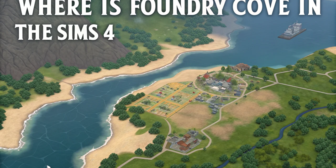 Where is Foundry Cove in The Sims 4? ⇒ Find Its Location Now