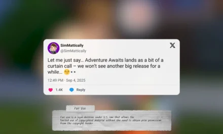 Is Adventure Awaits the last big Sims 4 expansion for a while?