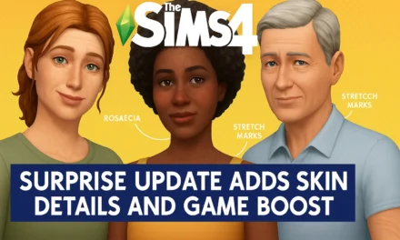 Sims 4 surprise update adds skin details and game boost