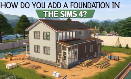 How to Add a Foundation in The Sims 4: Easy Step-by-Step Guide to Building Your Dream Home