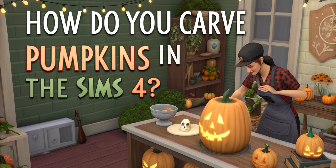 How to Carve Pumpkins in The Sims 4: Complete Guide to Designs, Unlocks, and Spooky Fun How to Carve Pumpkins in The Sims 4: Complete Guide to Designs, Unlocks, and Spooky Fun
