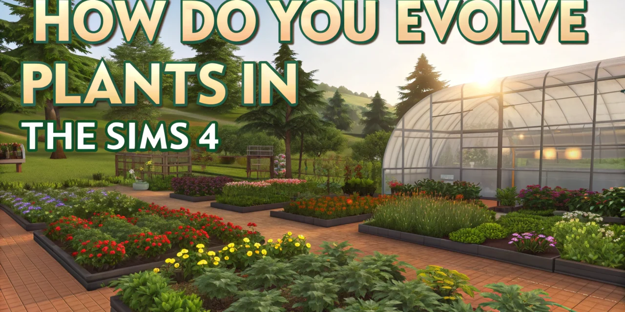 How to Evolve Plants in The Sims 4: Step-by-Step Guide to Perfect Quality Gardening How to Evolve Plants in The Sims 4: Step-by-Step Guide to Perfect Quality Gardening