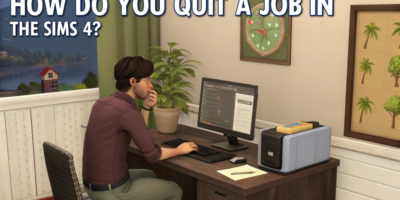 How to Quit a Job in The Sims 4: Step-by-Step Guide, Cheats, and Tips for a Fresh Start How to Quit a Job in The Sims 4: Step-by-Step Guide, Cheats, and Tips for a Fresh Start