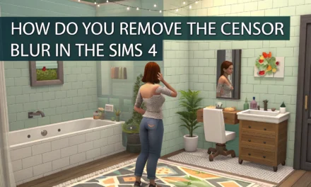 How to Remove the Censor Blur in The Sims 4: Easy No Mosaic Mod Guide for Unblurred Gameplay