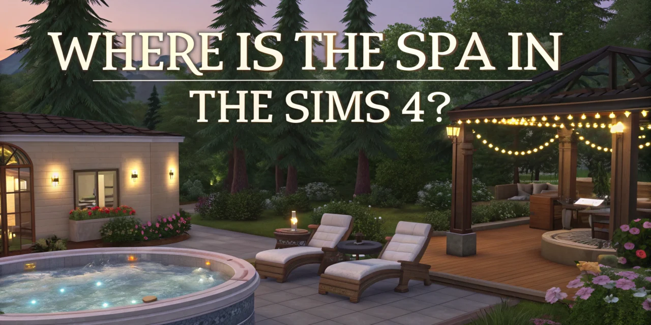 Where to Find the Spa in The Sims 4: Easy Guide to Spa Locations, Venues, and How to Place One Anywhere Where to Find the Spa in The Sims 4: Easy Guide to Spa Locations, Venues, and How to Place One Anywhere