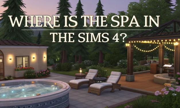 Where to Find the Spa in The Sims 4: Easy Guide to Spa Locations, Venues, and How to Place One Anywhere