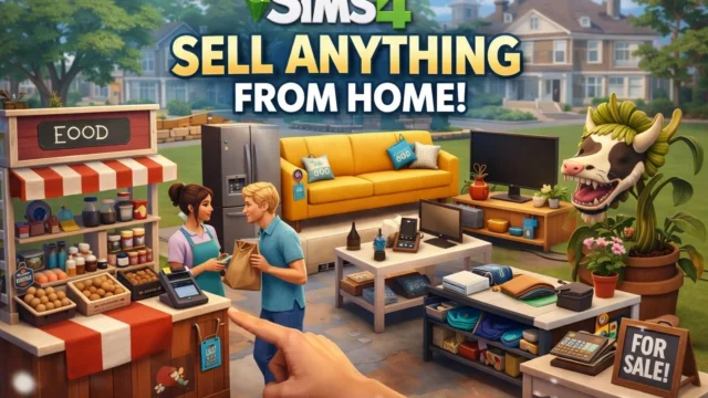 Sims 4 Retail CC Mod Finally Lets You Sell Literally Anything - Mods - Sims4Life