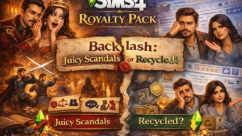 The Sims 4 Royalty pack backlash - juicy scandals or recycled? - The Sims 4 - Sims4Life