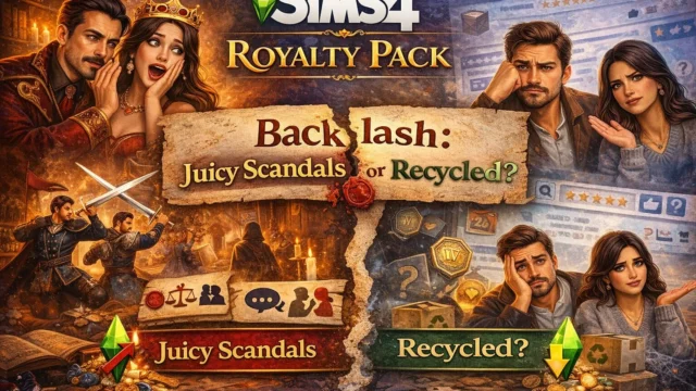 The Sims 4 Royalty pack backlash - juicy scandals or recycled? - News - Sims4Life